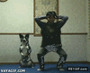 GIF animado (87082) Gimnasia con tu perro