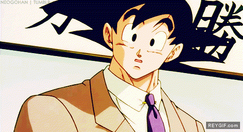 GIF animado (87583) Goku estoy embarazada