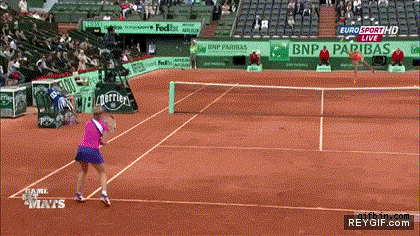 GIF animado (88870) Golpe de tenis like a boss