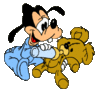 GIF animado (83764) Goofy bebe oso peluche