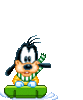 GIF animado (83765) Goofy bebe trineo