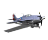 GIF animado (78086) Grumman ff wildcat aterrizado