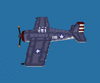 GIF animado (77613) Grumman ff wildcat pixelado
