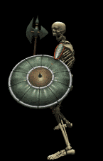 GIF animado (77129) Guerrero esqueleto