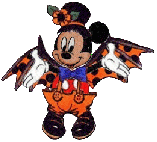 GIF animado (83975) Halloween mickey mouse