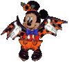 GIF animado (83975) Halloween mickey mouse