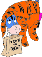 GIF animado (84694) Halloween winnie pooh