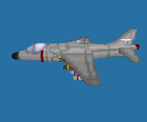 GIF animado (77748) Harrier jump jet pixelado