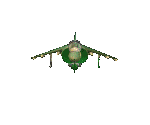 GIF animado (77810) Harrier jump jet verde