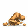 GIF animado (77384) Hombre piedra