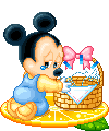 GIF animado (84200) Huevos pascua mickey mouse