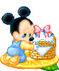 GIF animado (84200) Huevos pascua mickey mouse