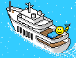 GIF animado (78282) Icono de barco de crucero
