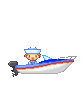 GIF animado (78375) Icono de lancha motora