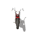 GIF animado (79364) Icono de motocicleta chopper