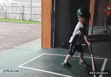 GIF animado (88959) Kid baseball headshot