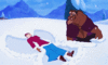 GIF animado (81993) La bella y la bestia nieve