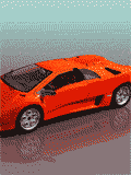 GIF animado (78638) Lamborghini diablo naranja