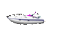 GIF animado (78380) Lancha motora navegando