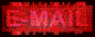 GIF animado (85490) Letras e mail de color rojo