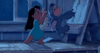 GIF animado (82953) Lilo tranquilizando stitch