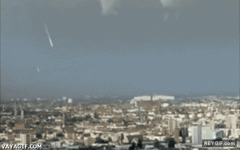 GIF animado (86898) Lluvia de meteoritos