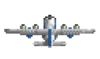 GIF animado (77966) Lockheed c hercules pixelado