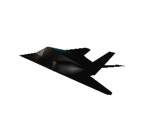 GIF animado (77974) Lockheed f nighthawk de lado