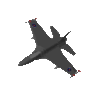 GIF animado (77844) Lockheed martin f fighting falcon negro