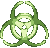 GIF animado (79469) Logo biohazard