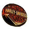 GIF animado (79335) Logo de harley davidson