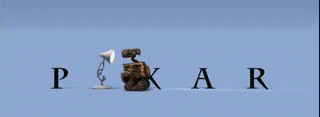 GIF animado (80866) Logo de pixar y wall e