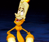 GIF animado (82041) Lumiere candelabro