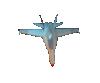 GIF animado (77998) Mcdonnell douglas ef hornet dando vueltas