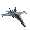 GIF animado (78000) Mcdonnell douglas ef hornet haciendo giros