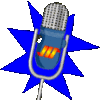 GIF animado (75872) Microfono retro