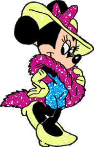 GIF animado (84177) Minnie mouse glitter