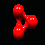 GIF animado (85882) Molecula roja