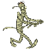 GIF animado (77263) Momia andando