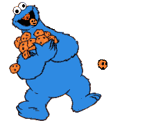 GIF animado (75144) Monstruo galletas