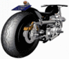 GIF animado (79371) Motocicleta custom