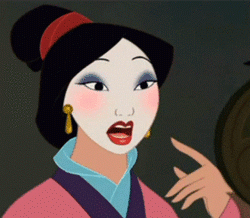 GIF animado (83066) Mulan geisha