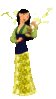 GIF animado (83068) Mulan glitter