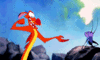 GIF animado (83087) Mushu cri kee