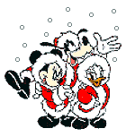 GIF animado (84181) Navidad mickey amigos