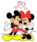 GIF animado (84183) Navidad mickey minnie mouse