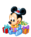 GIF animado (84189) Navidad mickey mouse