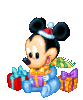 GIF animado (84189) Navidad mickey mouse