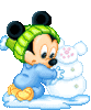 GIF animado (84190) Navidad mickey mouse