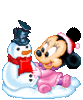 GIF animado (84195) Navidad minnie